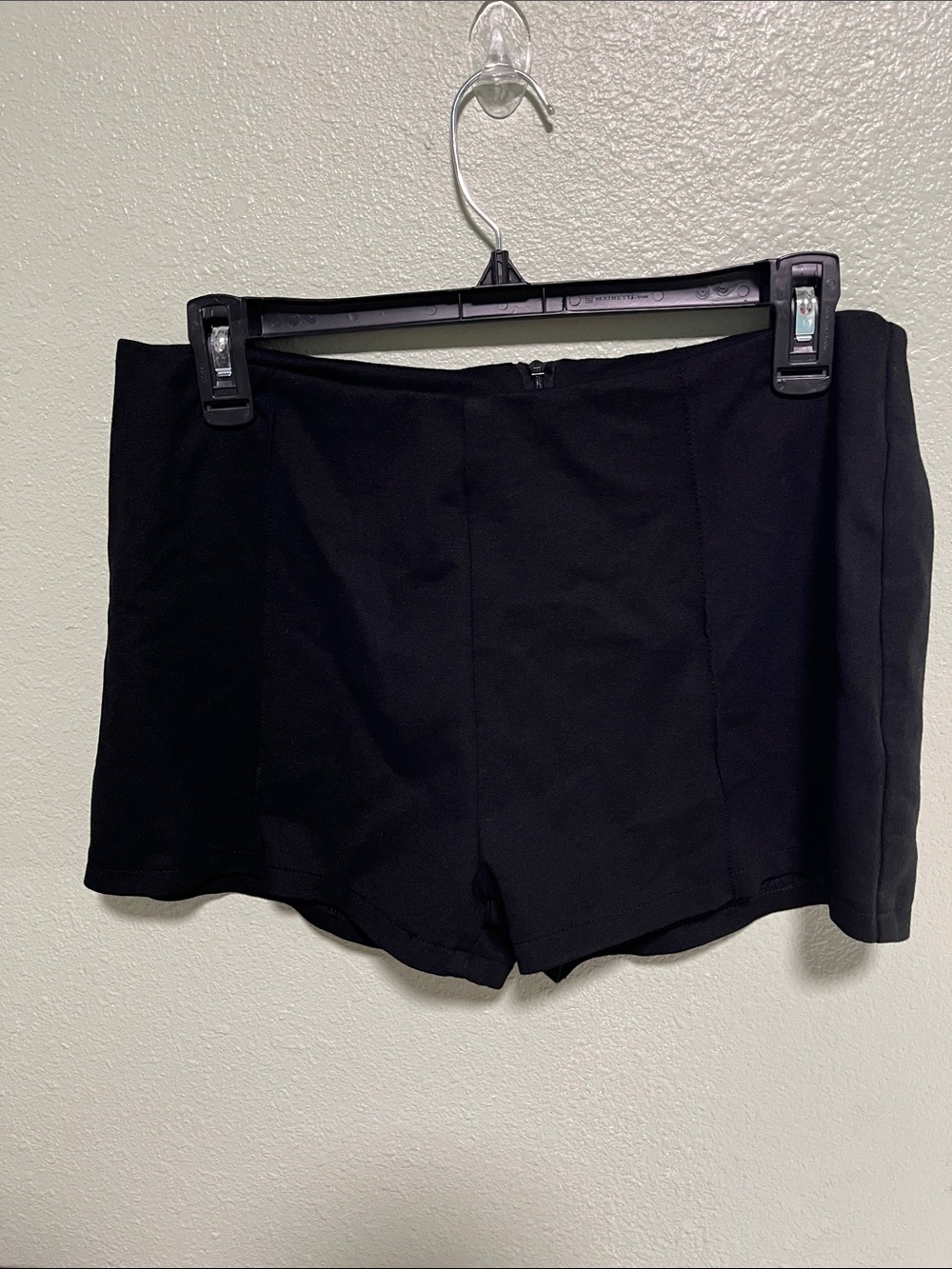 Black High Waist Shorts